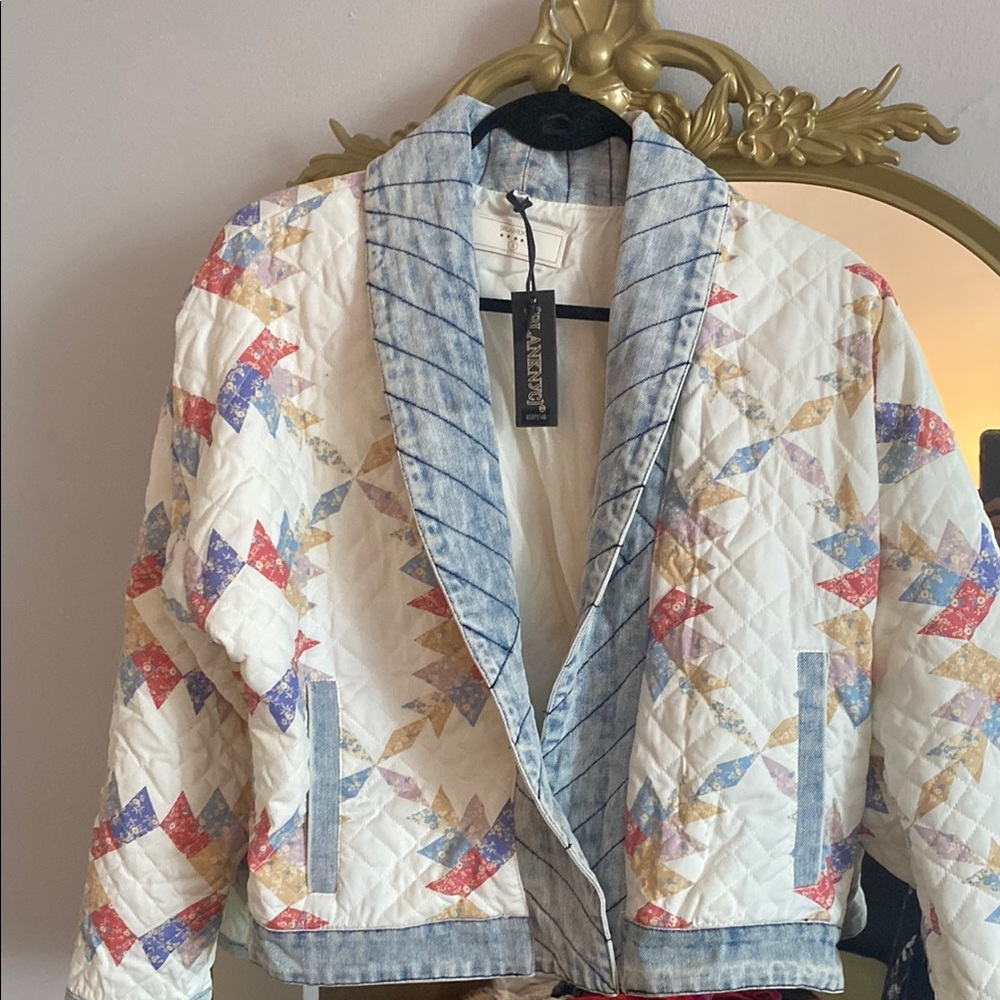 Patchwork Quilted Jacket NEW